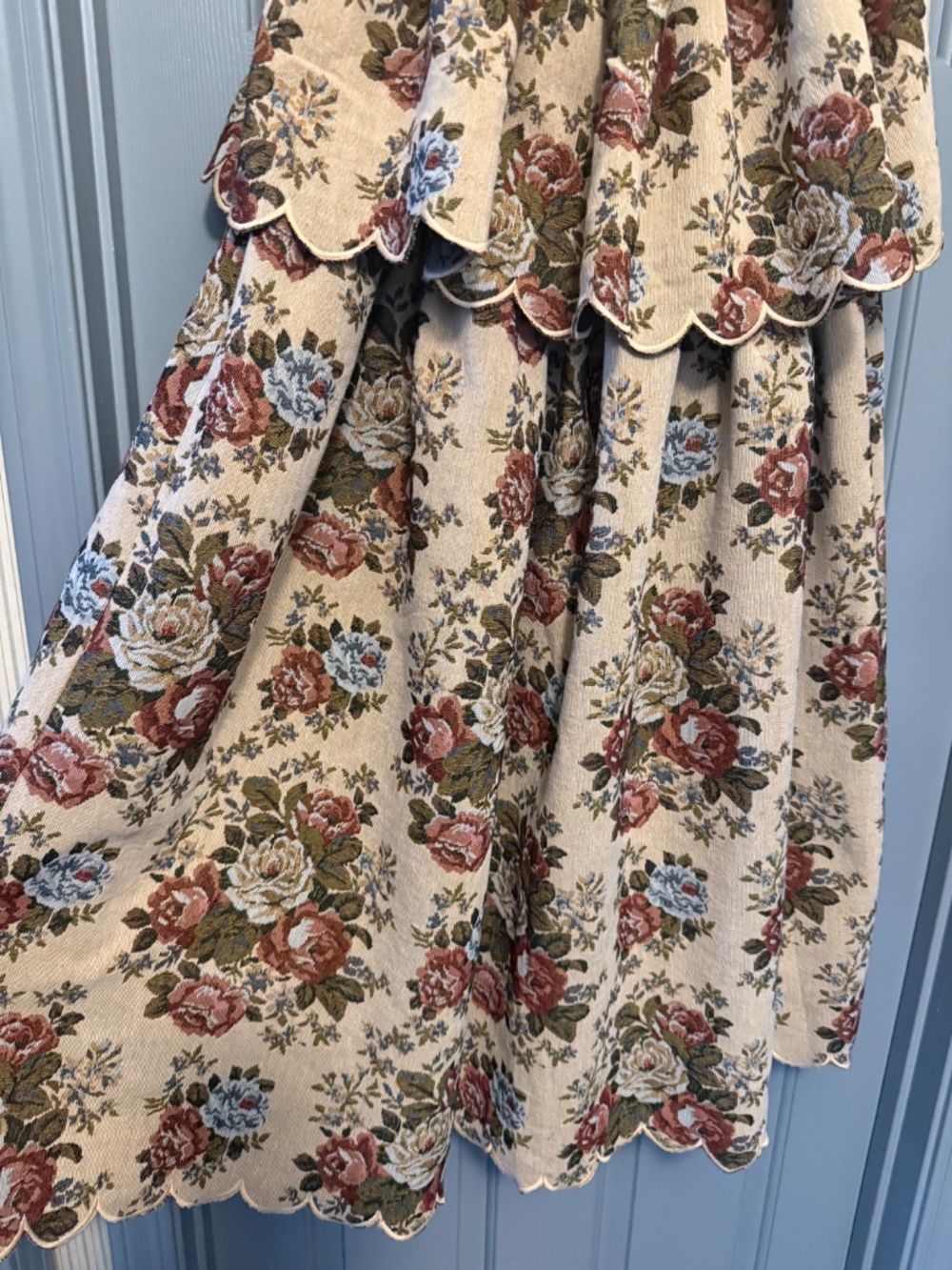 Mable strapless tapestry dress - Picture 4 of 7